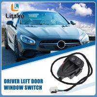 สวิตช์กระจกไฟฟ้ารถยนต์ชุดควบคุมรางกระจกหน้าต่างรถยนต์สวิตช์เดี่ยวตัวยกกระจก2308211351ใช้ได้กับเอสแอลคลาส Mercedes Benz