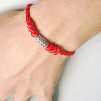 Red Chain Bracelet Braided Hand Rope Chinese New Year Bracelet Gifts Lucky Rope N1V9