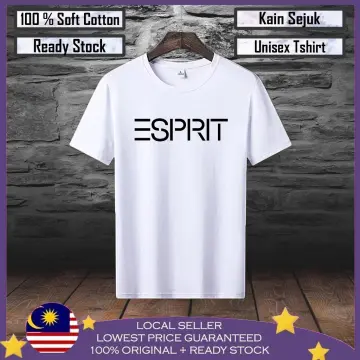ESPRIT - T-shirt with a keyhole neck at our online shop