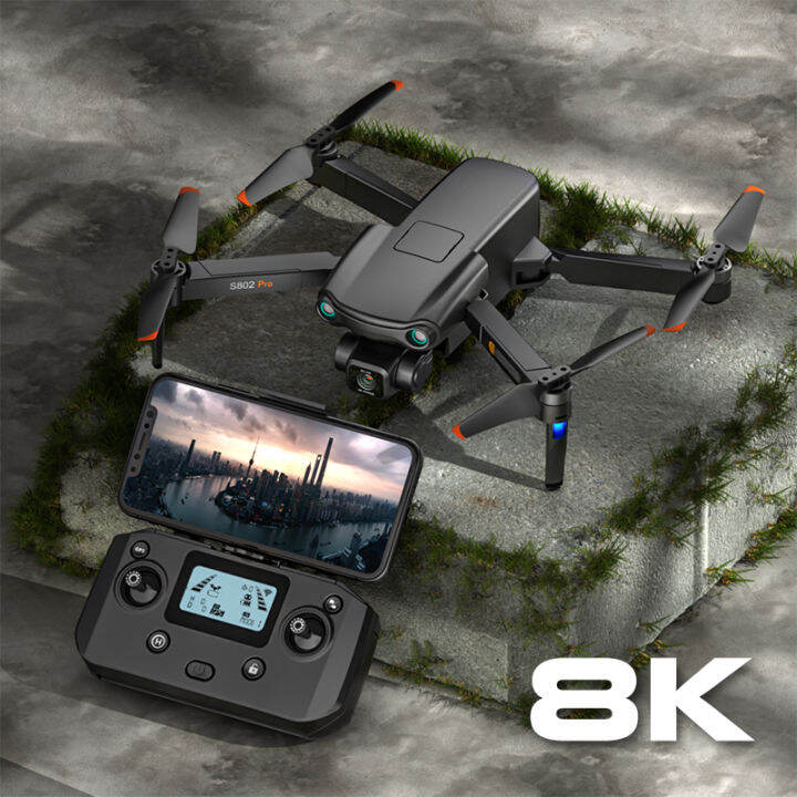 8k-esc-hd-dual-camera-gps-drone-with-professional-3-axis-eis-gimbal-camera-360-อุปสรรคการหลีกเลี่ยงมอเตอร์ไร้แปรงถ่านพับ-quadcopter-รีโมทคอนโทรล10km-ระยะทางไกล30นาที-batterylife-drone-ข