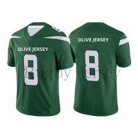 Nfl รักบี้สวมชุดทีมที่กำหนดเองชุดกีฬาแห้งเร็วการฝึกอบรมทีมเสื้อผ้า Comition American Olive Jersey