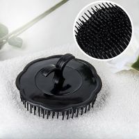 Head Massage Brush Comb Washing Hair Scalp Shower Body Soft Glue Shampoo Brush Bathroom Products Plastic Sanitary Body Massagers