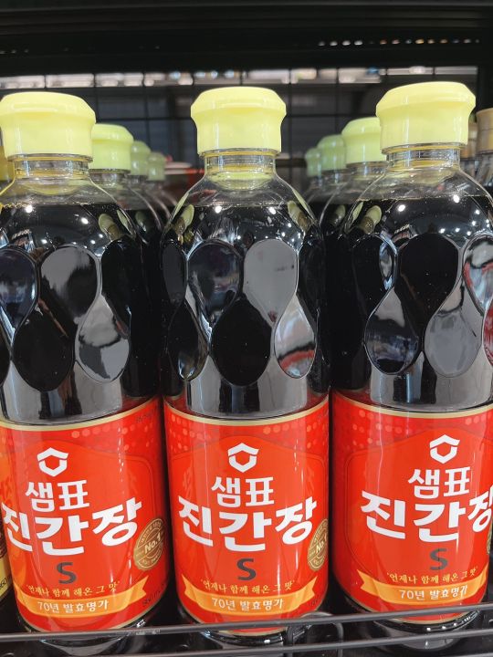 noona-mart-เครื่องปรุงเกาหลี-ซอสคันจังเกาหลี-sempio-soy-sauce-jin-930ml