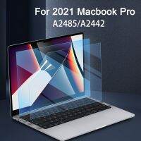 เหมาะสำหรับแล็ปท็อป2023 Macbook Pro 14 16 A2485 A2442 Air15 A2941ป้องกันแสงสีฟ้าเคลือบฟิล์มปกป้องหน้าจอกระจกนิรภัย