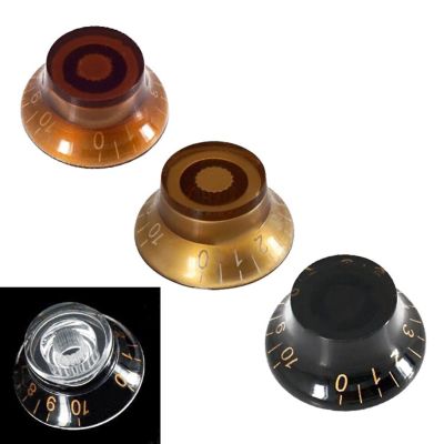 4pcs Guitar Knobs Top Hat Speed Control Hand Volume Tone Control Knob For Electric Guitar Volume Control Knobs Guitar Accessory Guitar Bass Accessorie