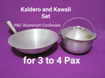 Eagle King Caldero set ( 3pcs. Kaldero set and 1pc. Kawali)