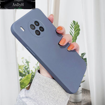 AnDyH Casing Case For Huawei Nova 8i Case Soft Silicone Full Cover Camera Protection Shockproof Rubber Cases