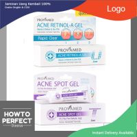 พร้อมส่ง ((ซื้อProvamed2ชิ้นมีของแถม)) Provamed โปรวาเมด Acne Retinol - A Gel / Rapid Clear Acne Spot Gel we มีบริการเก็บเงินปลานทาง.....