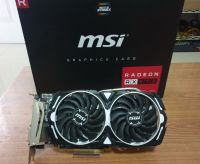 VGA (การ์ดแสดงผล) MSI ARMOR RADEON RX570 8GB OC (มีกล่อง ประกัน 07/2023)