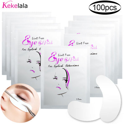 Kekelala Eyelash Patches สำหรับการต่อขนตาปลอม Hydrogel Water Under Eye Gel Pads 3D ขนตาปลอม Perm Graft Eyelashes Tools