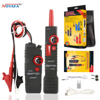 Noyafa RJ45 RJ11 BNC เครื่องทดสอบสายเคเบิลเครือข่ายสายไฟต่ำสูง Underground Cable Finder Anti-Interference Wire Tracker