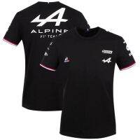 The new 2021 Renault f1 alpine uniform clothing T-shirt mens short sleeve