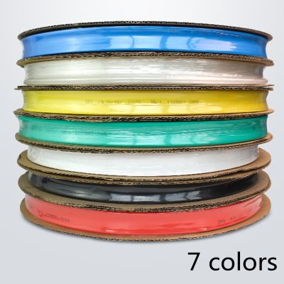 【YF】❍  10 M/LOT 1/2/3/4/5/6/8/10/10/12/14/16/18/20mm Color Shrinkable Tube Shrink Insulation Tubing Wire Cable