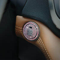 Sticker Cute Interior Jewelry Ignition Button Switch Personality Ring Car One-key