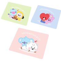 （Lao 6 s mouse pad）Kawaii BT21แผ่นรองเมาส์ยางธรรมชาติ Kpop น่ารัก Mause Pad สำหรับสาวกันน้ำสร้างสรรค์อุปกรณ์โต๊ะทำงาน