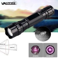 IR 850nm โคมไฟมืออาชีพ Night Vision ล่าสัตว์ไฟฉายยุทธวิธีรังสีอินฟราเรด Z Oomable โฟกัสกลางแจ้งกันน้ำไฟฉาย