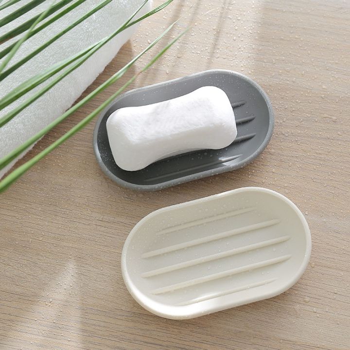 gaya-sederhana-menguras-pemegang-kotak-sabun-aksesoris-kamar-mandi-sabun-dish-plastik-1pcs-portable-sabun-wadah