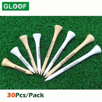 30Pcs/Pack Wooden Golf Tee Tees Replacement Driving Range Hitting Trainer Club Accessories Golf Holder Towels