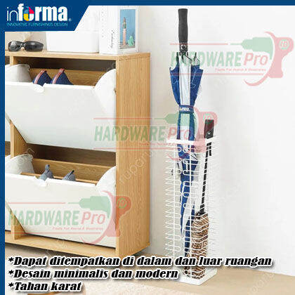 Tempat Payung Putih motif Rak Payung Besi Putih umbrella Stand White ...