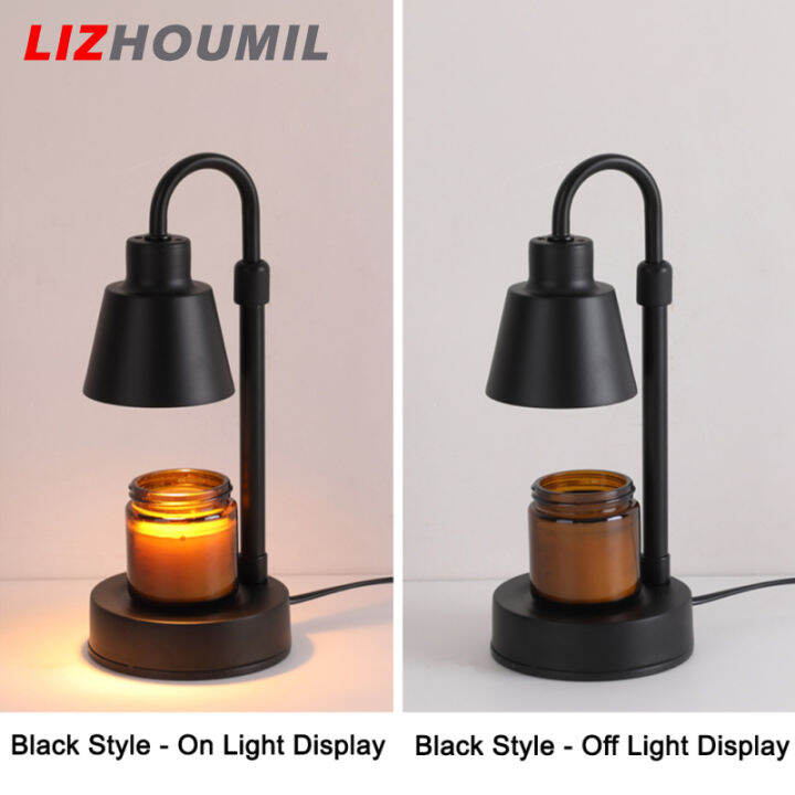 lizhoumil-โคมไฟอุ่นเทียนหรี่ไฟได้เทียนหอมปรับความสูงได้-เทียนหอมปรับอากาศของขวัญวันวาเลนไทน์
