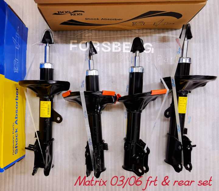 【FORSBERG】HYUNDAI MATRIX KOREA (BOSKOS) SHOCKS ABSORBER SET FRONT REAR ...