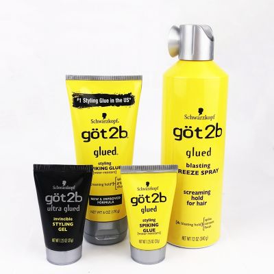 got 2b glued 35g Hair Gel got2b Glued got2b glued spray got2be freeze spray for wig adhesives dege control gel freeshipping 170g