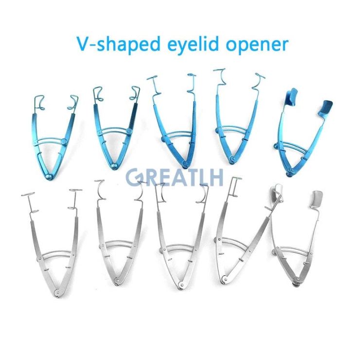 bangerter-eye-speculum-v-shaped-open-eyelid-adjustable-opener-eyelid-tool-ophthalmic-instruments
