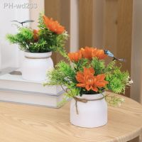 【CC】 3PC Decoration-Small Potted Simulating Peony-23322P