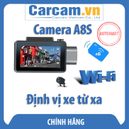 Camera hành trình Carcam A8S, định vị từ xa, ghi hình trước sau