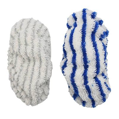 1 Set Microfibre Cloth Pads Replacement for Rowenta Clean&amp;Steam ZR005801 Cleaner Washable