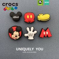 ♞ Crocs/jibbitz charms จี้รูปการ์ตูนมิกกี้ สําหรับตกแต่งรองเท้า DIY