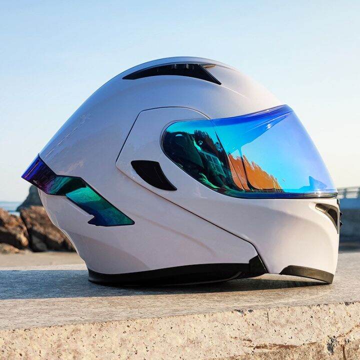 ORZ New Helmet Unisex Electric Car Helmet Motocycle Helmets Modular