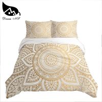 Dream NS Tropical Rainforest Plant Bedding set Queen Bedding Home Textiles Set Bedclothes Gradient Mandala duvet cover set