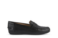 GEOX รองเท้าส้นแบนผู้หญิง รุ่น D ANNYTAH MOC A - BLACK (D25BMA00046C9999)