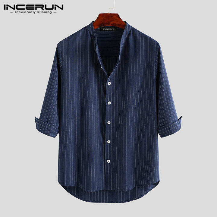 3/4 button clearance down shirt mens