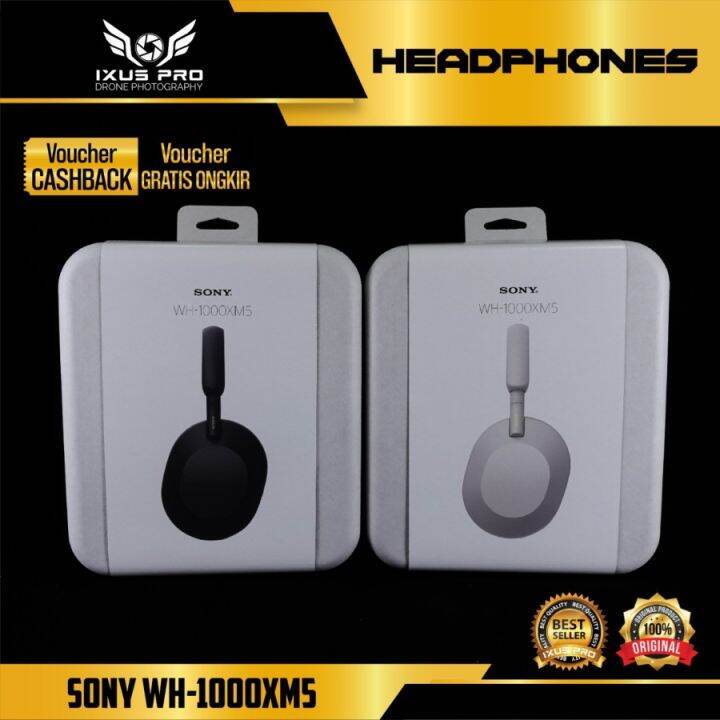 SONY WH-1000XM5 / WH1000XM5 Black Wireless Noise Cancelling Headphone ...