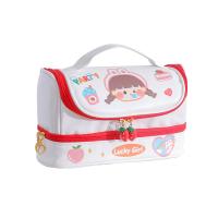 Kawaii Pencil Bag Pen Cases 2 Layer High Capacity Pencils Pouch School Stationery Girl Gift Pencil Pouch