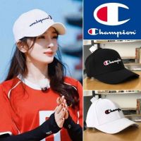 【Hot Sale】 New champion high-quality baseball hat female and male Korean version of the peaked cap embroidery logo trendy brand ins net redTH