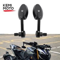 กระจกมองหลังกระจกเงากระจกมอเตอร์ไซค์ MT09 MT07สำหรับ Yamaha TMAX 530 TMAX 500 MT10 FZR600 FZR1000 FZ6R FZ6 Fazer