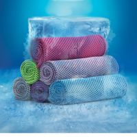 Fitness Quick-drying Towel Cold and Cool Sports Towel Cooling Artifact Ice-sensing Microfiber Ice Towel