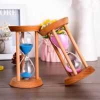 3/5/15/20/30 Minutes Wooden Hourglass Home Decoration Desktop Sand Clock Timers Sand Sandglass Hourglass Timer Clock Kitchen