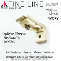 FN06A ขายึดรางไฟน์ไลน์ ติดตั้งผนัง