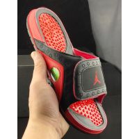 New {Original} NK * Ar * J HYDR0- xIII R Ar * J 13 mens Sports Sandals Flip Flop Fashion Slippers Black Red Size 40-45 (Free Shipping)