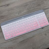 Dustproof Washable Silicone Wireless keyboard Desktop keyboard Cover Protector Skin For Logitech MK470 K580 Basic Keyboards