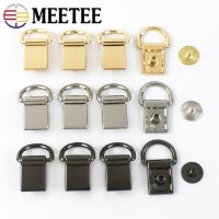 【YF】 10/20Pcs D Ring Bag Side Clip Buckles Metal Screw Handbag Handle Hanger Clasps Leather Strap Connector Hook Repair Hardware