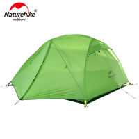 Naturehike Star River Series เต็นท์แคมป์อัพเกรด ultra-light แบบพกพา 2 คนกันน้ำ 3 ฤดูกลางแจ้งเต็นท์ NH17T012-T