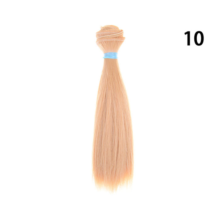 ruyifang-1pcs-15cm-ความยาว-natrual-สีหนา1-3-1-4-1-6-bjd-wigs-doll-hair
