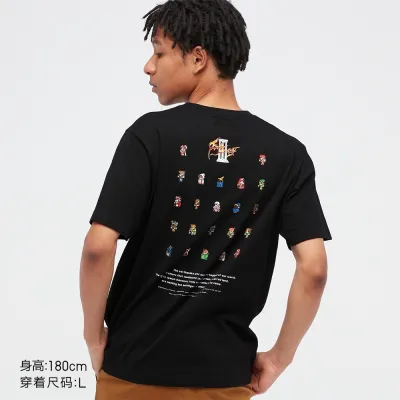 ✱┋ Uniqlo UT เสื้อยืดแขนสั้น พิมพ์ลาย Final Fantasy สําหรับผู้ชาย (Final Fantasy-Iii) 449076