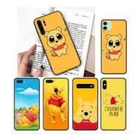 NO160 Cute Pooh Protective เคสโทรศัพท์ หรับ Samsung A72 A02S A02 2 A52 A03 A33 A12 A32 M02 A42 A73 A03S A53 A22 A13 Quantum Core ซิลิโคน ปก