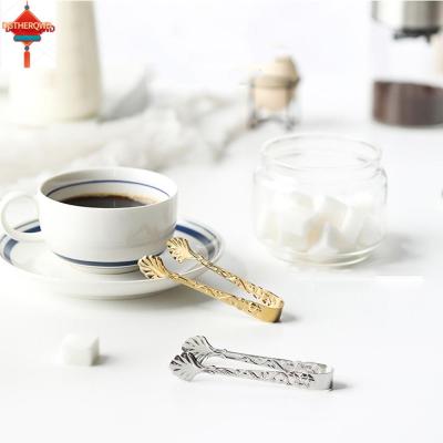 DGTHE มินิบาร์ขนมขนาดเล็กขนมปังชาอุปกรณ์ที่คีบน้ำแข็งในครัวให้บริการอาหารคลิปลูกบาศก์ที่คีบน้ำตาล